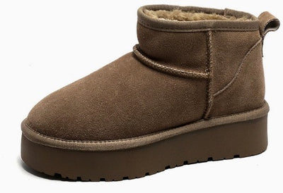 CIELOSoft™ Genuine Suede Elevation Platform Boot