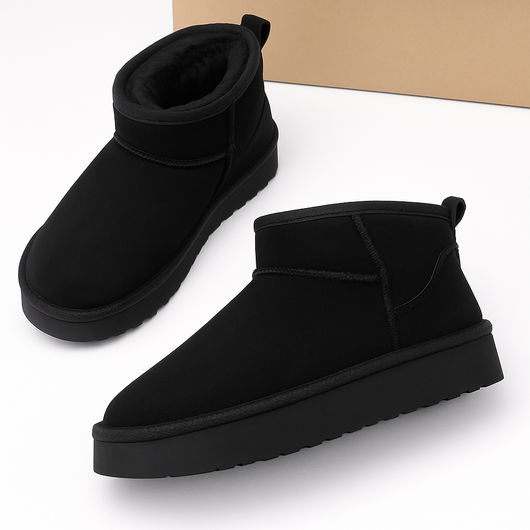 ANACIÉLO Genuine Suede CieloSoft Elevation Boots