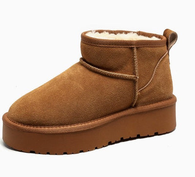 CIELOSoft™ Genuine Suede Elevation Platform Boot