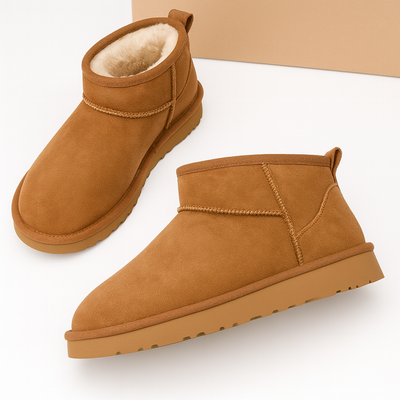 ANACIÉLO Genuine Suede CieloSoft Elevation Boots