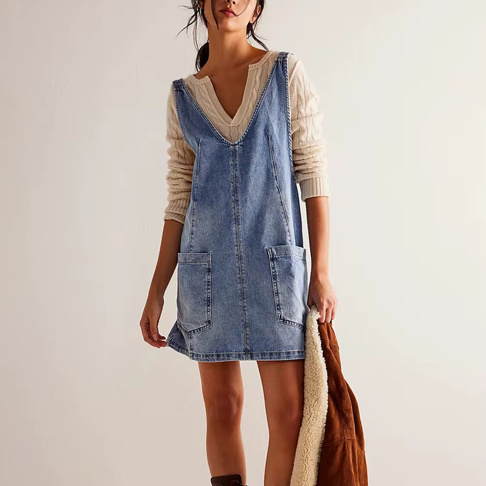 CIELO Blue Denim Dress
