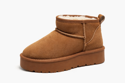 CIELOSoft™ Genuine Suede Elevation Platform Boot