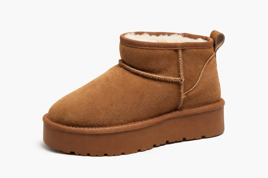 CIELOSoft™ Genuine Suede Elevation Platform Boot