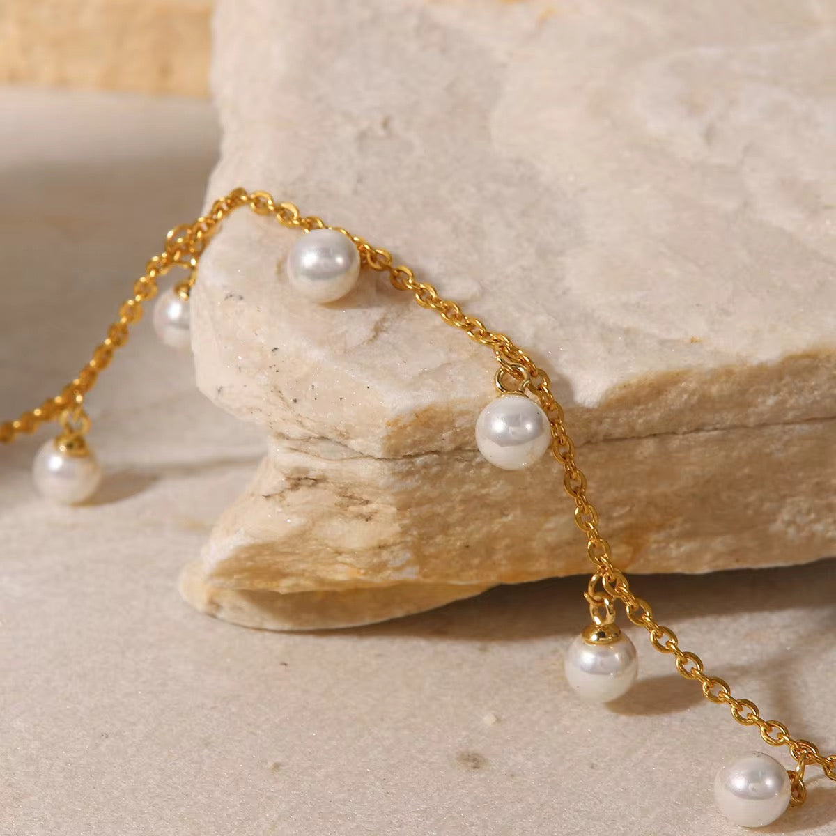 Pearlé Pearl Anklet-2